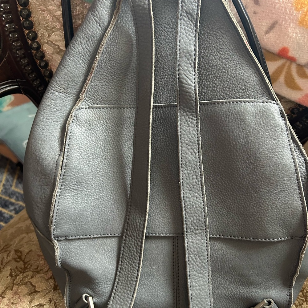 Hammitt     BOB   Rare Charcoal Leather Backpack - Picture 3 of 4